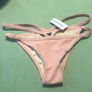 PacSun BRANDNEW Pink bikini bottom